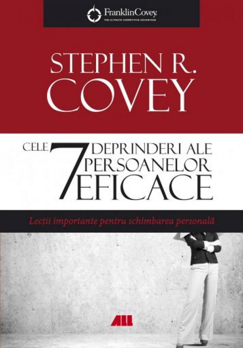 coperta cărții cele 7 deprinderi ale persoanelor eficace de stephen r. covey
