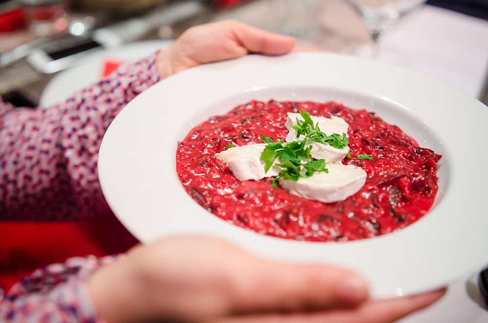london street bistro beetroot risotto